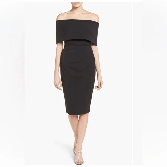 Vince Camuto Popover Cocktail Dress - Picture 1 of 5
